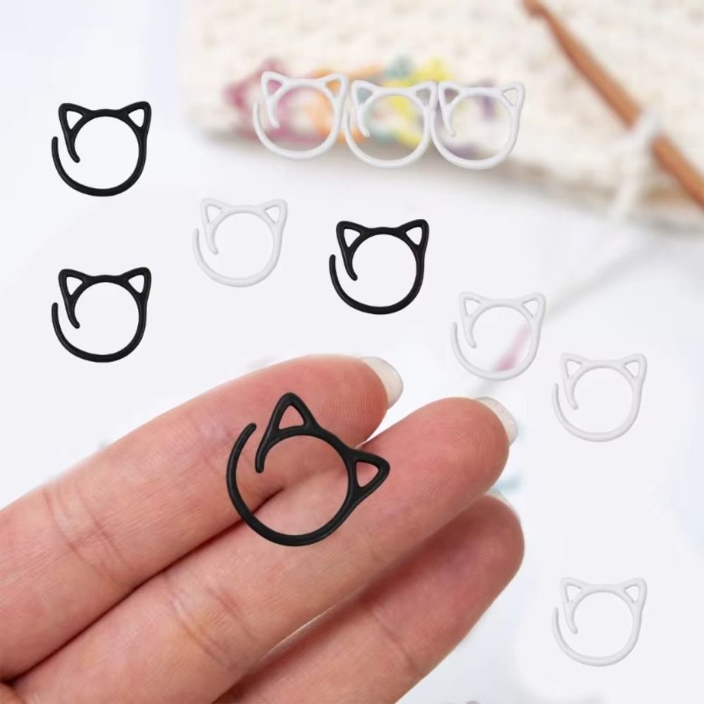 Stitch Marker Ring - 24PCS DIY Craft Marker เครื่องมือโลหะถัก Stitch