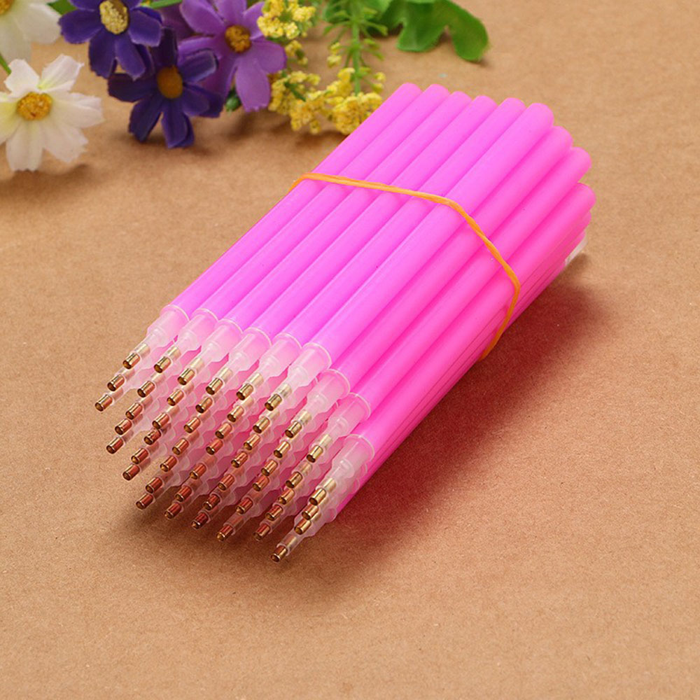 Embroidery Handicraft - ขายส่ง 50/100PCS พลาสติกเพชรภาพวาดปากกาเจาะเครื่องมือสแควร์รอบเจาะเย็บปักถักร้อยโมเสค DIY มือหัตถกรรมเครื่องมือ