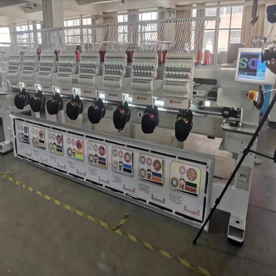 Embroidery Machine Computerized - ราคาเครื่องปักคอมพิวเตอร์อุตสาหกรรมอัตโนมัติ MFGS 1508 Professional 8 หัว