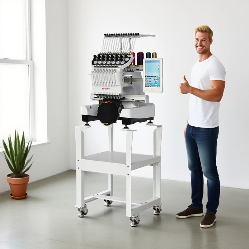 Embroidery Machine - เครื่องปักคอมพิวเตอร์อุตสาหกรรมความเร็วสูง MFS1500 15 หัว พร้อมระบบปักดิจิตอลอัจฉริยะแบบหัวเดียว