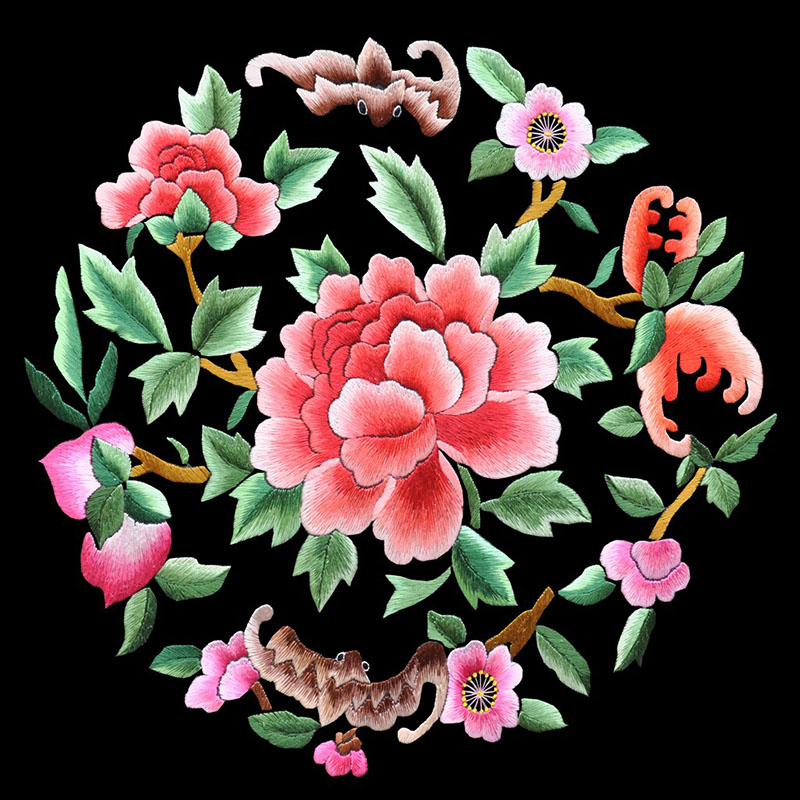 Embroidery Running Stitch - ชุดปักผ้าไหม DIY สำหรับผู้เริ่มต้น - ชุดเย็บปักถักร้อยแบบ Running