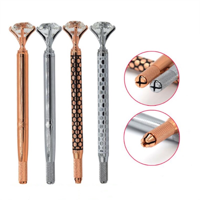 Embroidery Eyebrow - 1 Pc Eyebrow Manual ปากกาสักเครื่องแต่งหน้า 3D