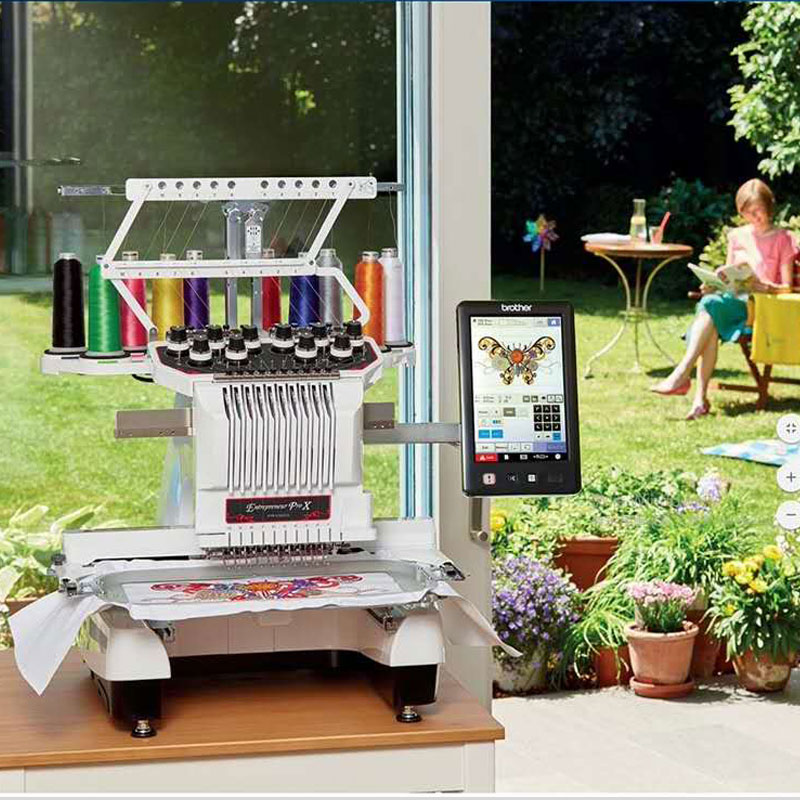 Embroidery Machine Computerized - ราคาเครื่องปักผ้า Price Brother Pro Pr1050x เครื่องปักคอมพิวเตอร์อัตโนมัติแบบตั้งโปรแกรมได้สำหรับงานอุตสาหกรรม
