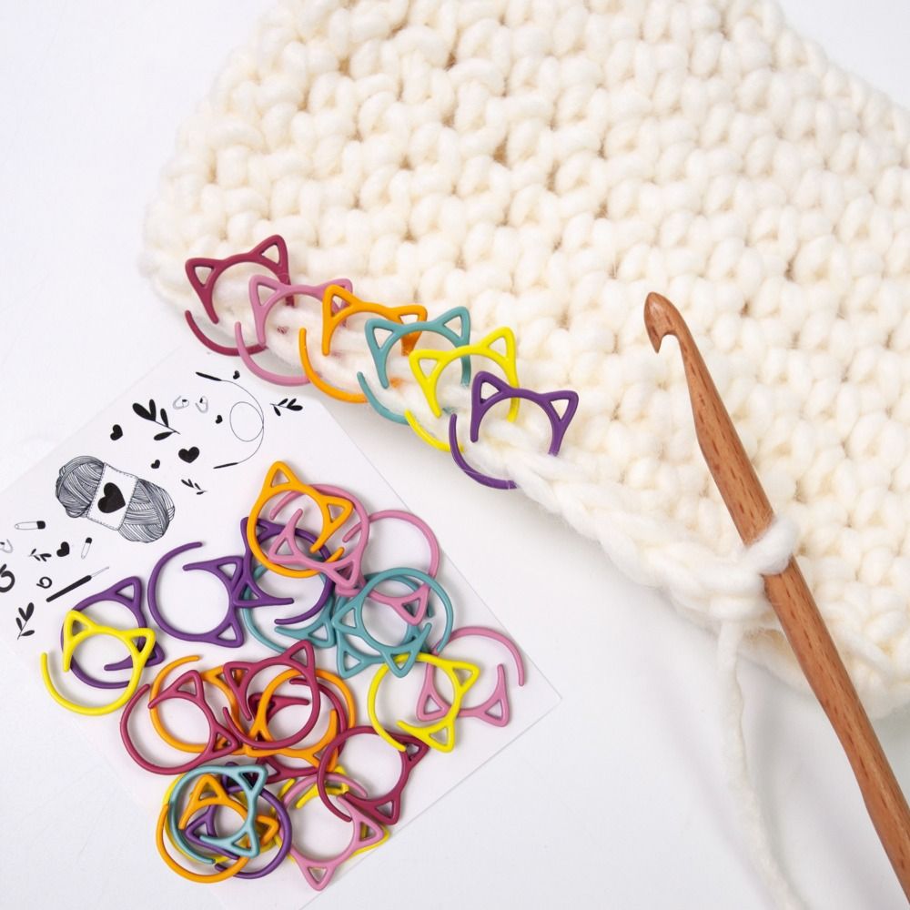 24PCS DIY Craft Marker เครื่อง - Stitch Marker Ring บทวิจารณ์และราคา