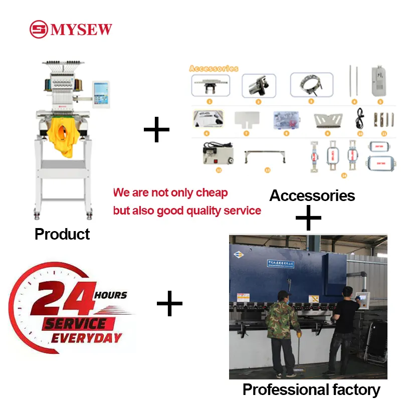 เครื่องปักดิจิตอลอัตโนมัติความ - Embroidery Machine Computerized บทวิจารณ์และราคา