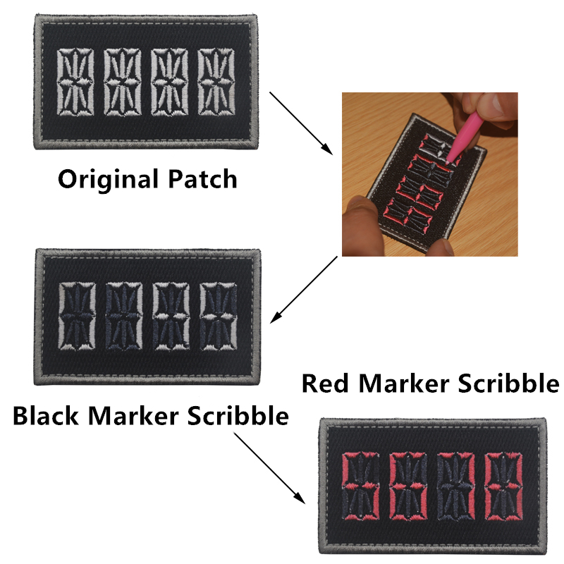 มาร์กเกอร์เขียนตัวเลขแผ่นปักลา - Embroidery Ideas For Bags บทวิจารณ์และราคา