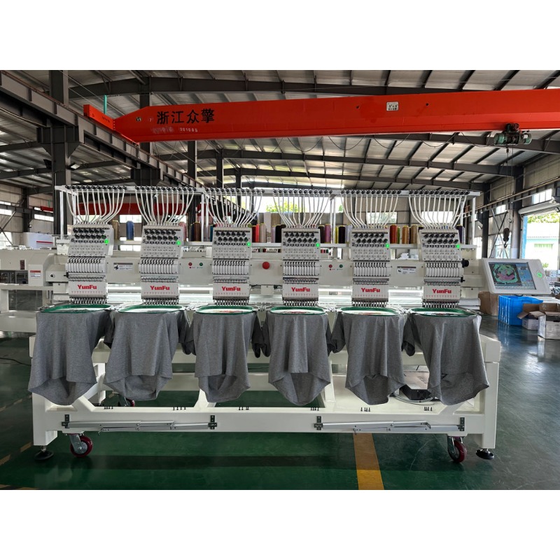 เครื่องปักหมวกความเร็วสูงยี่ห้ - Embroidery Machine บทวิจารณ์และราคา
