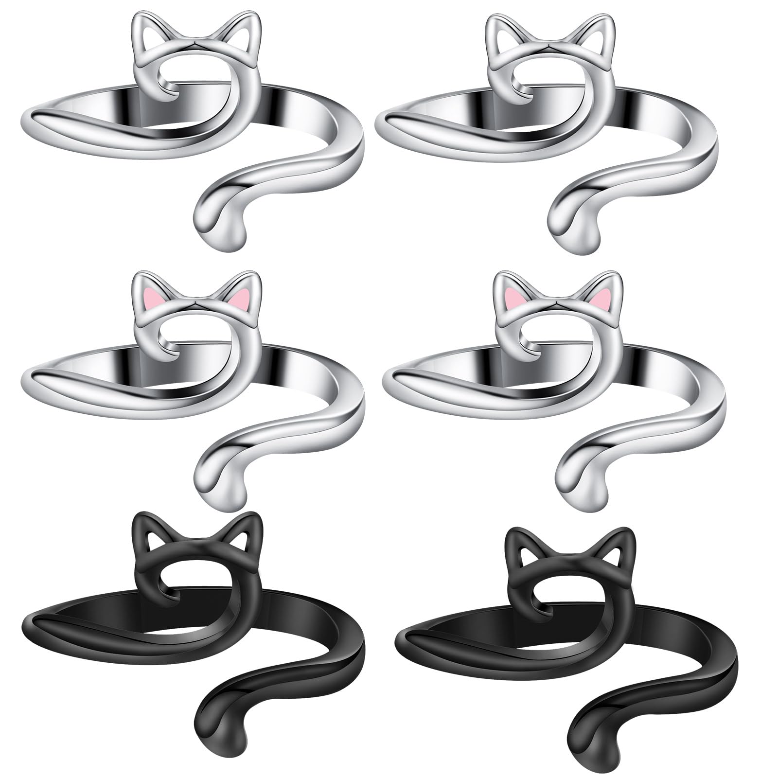 2pcs ปรับถักโครเชต์ LOOP แหวนถ - Stitch Marker Ring บทวิจารณ์และราคา
