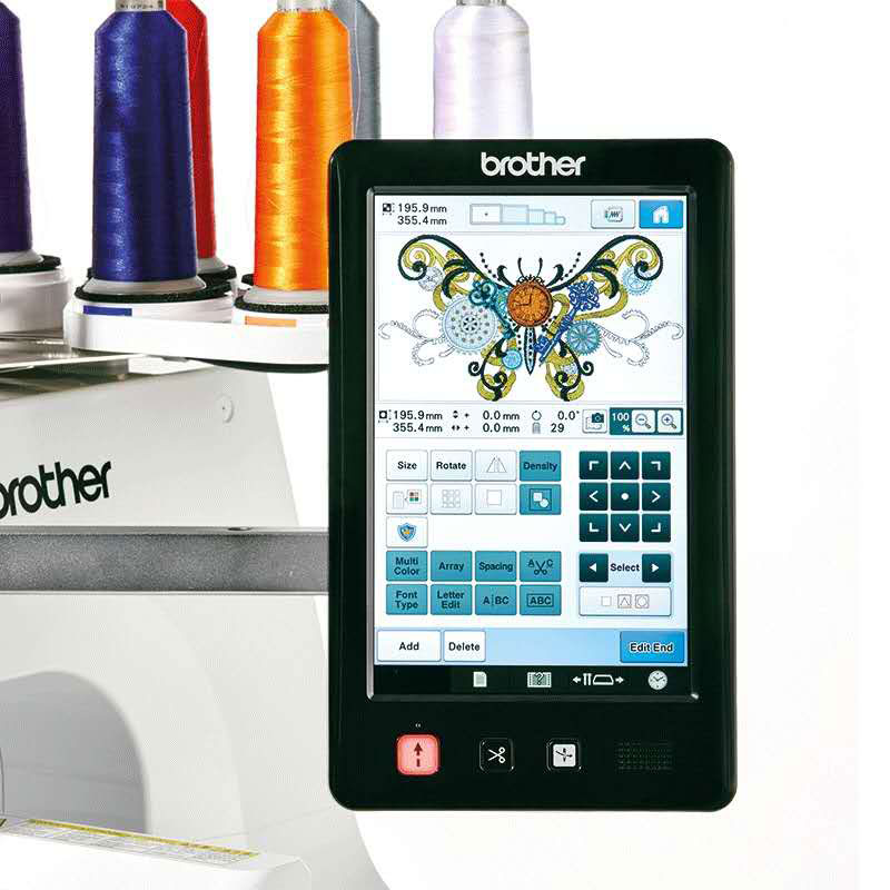 เครื่องปักอุตสาหกรรมอัตโนมัติแ - Embroidery Machine Computerized บทวิจารณ์และราคา