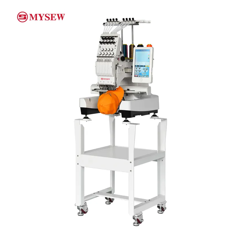 เครื่องปักหมวก รองเท้า เสื้อยื - Embroidery Machine Computerized บทวิจารณ์และราคา
