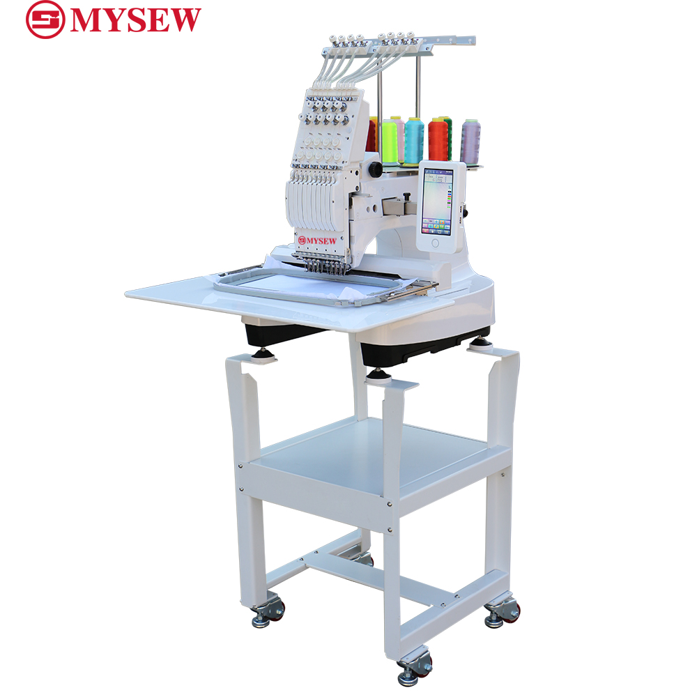 เครื่องปักหมวก รองเท้า เสื้อยื - Embroidery Machine Computerized บทวิจารณ์และราคา