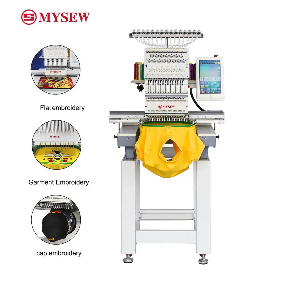 เครื่องปักคอมพิวเตอร์อัตโนมัติ - Embroidery Machine Computerized บทวิจารณ์และราคา