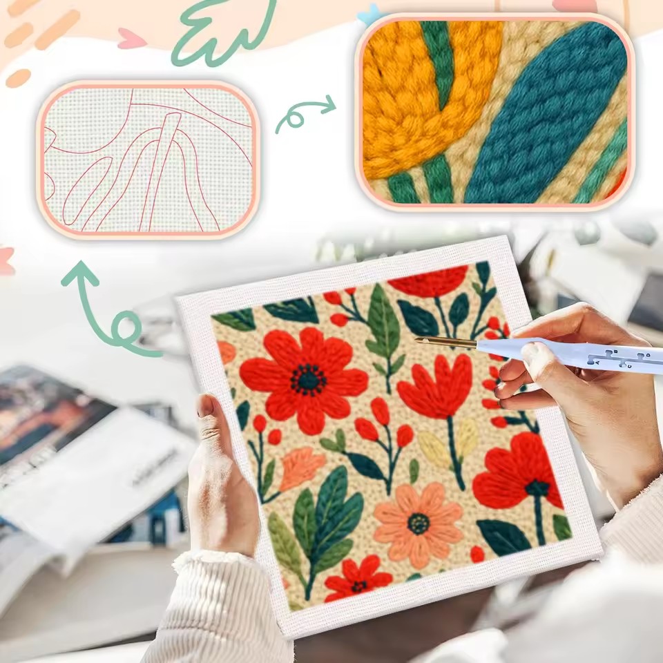 ชุดเริ่มต้นงานปักผ้า GATYZTORY - Embroidery Ideas For Bags บทวิจารณ์และราคา