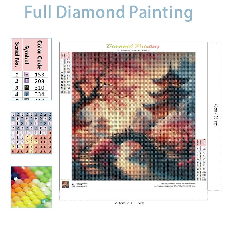 SDOYUNO DIY 5D ภาพวาดเพชรแบบเต - Embroidery Ideas For Bags บทวิจารณ์และราคา