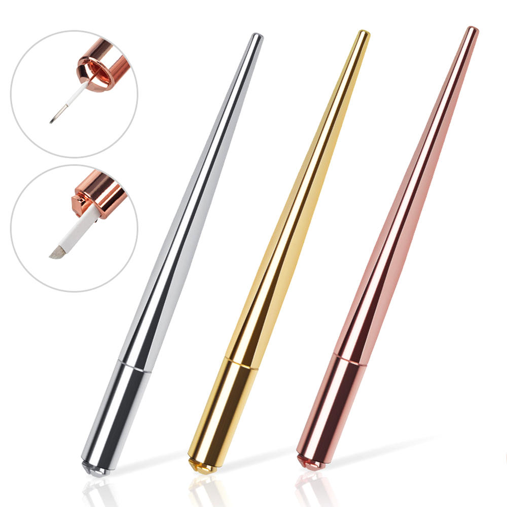ชุดปากกาไมโครเบลดดิ้งสำหรับสัก - Embroidery Eyebrow บทวิจารณ์และราคา