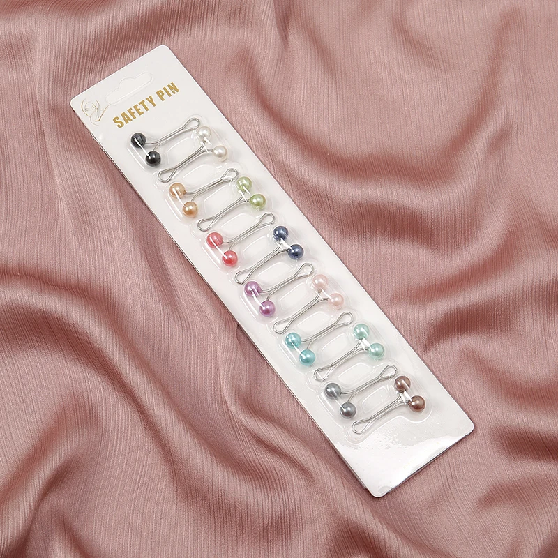 12 ชิ้น/ถุงมุสลิม Hijab Pins ผ - Embroidery Eyebrow บทวิจารณ์และราคา