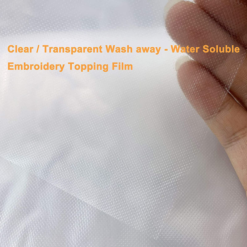 PVA ฟิล์มละลายน้ําเย็บปักถักร้ - Embroidery Web บทวิจารณ์และราคา