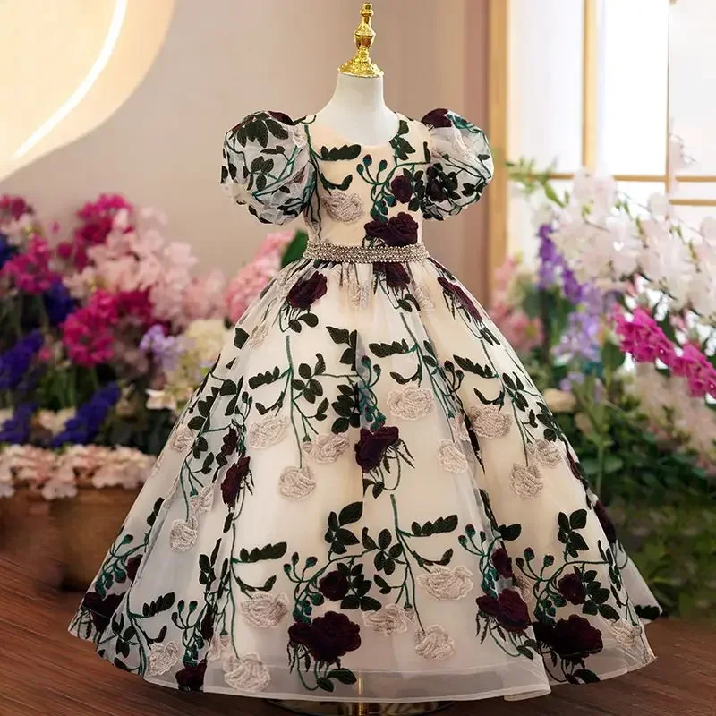 ชุดเดรสชุดออกงานกลางคืนยาวปักล - Embroidery Web บทวิจารณ์และราคา