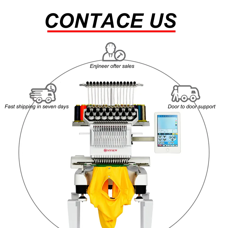 เครื่องปักคอมพิวเตอร์อัตโนมัติ - Embroidery Machine Computerized บทวิจารณ์และราคา