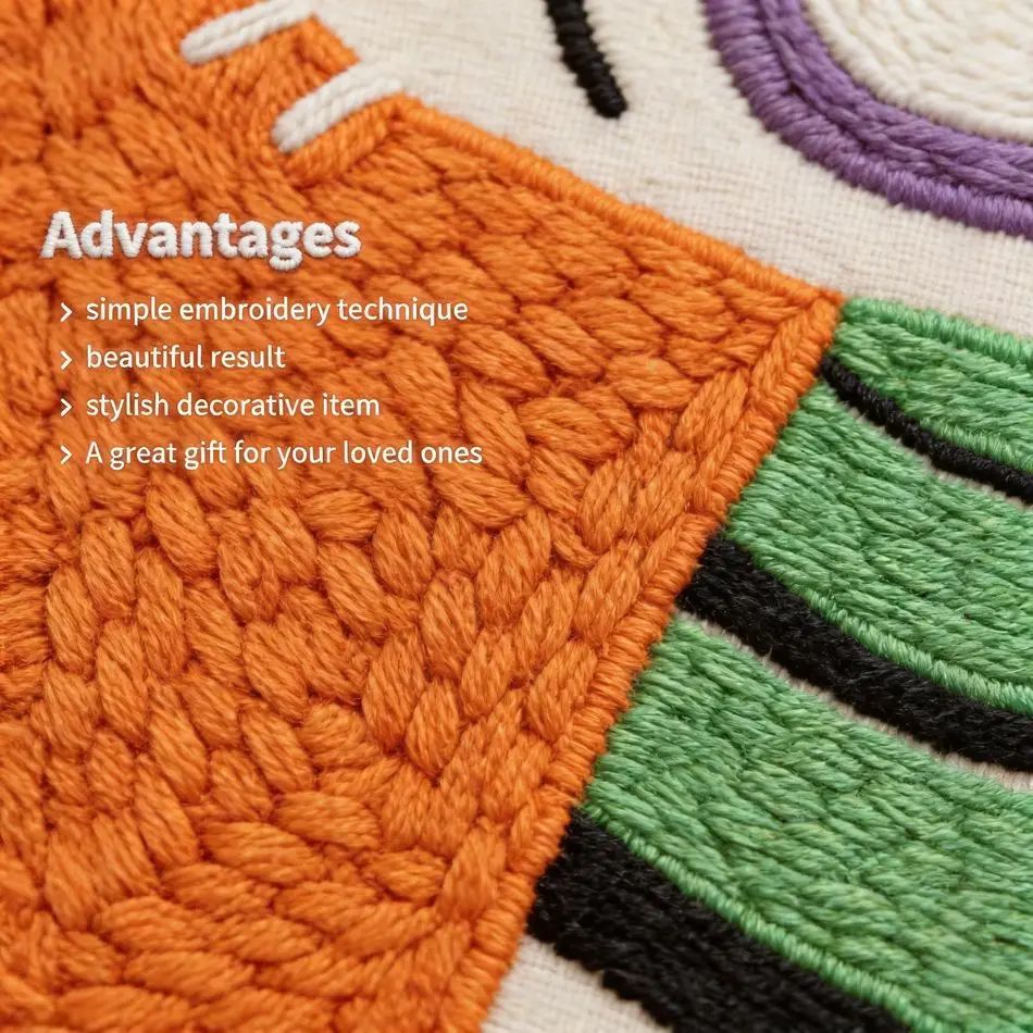 RUOPOTY ชุดปักเข็มลายรูปนกฮูกส - Embroidery Ideas For Bags บทวิจารณ์และราคา