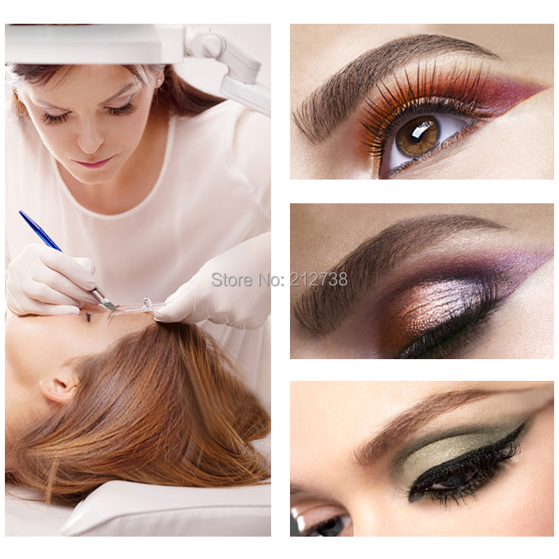 ใหม่ 10 ชิ้น 14/15/16/17/18Pin - Embroidery Eyebrow บทวิจารณ์และราคา