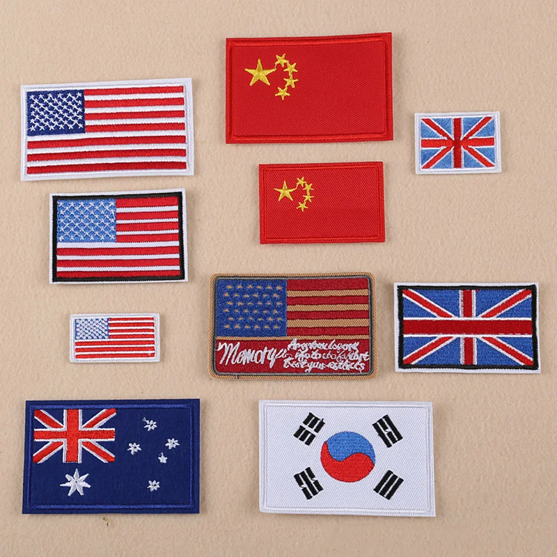 US ออสเตรเลีย China England Fl - Embroidery Australia บทวิจารณ์และราคา