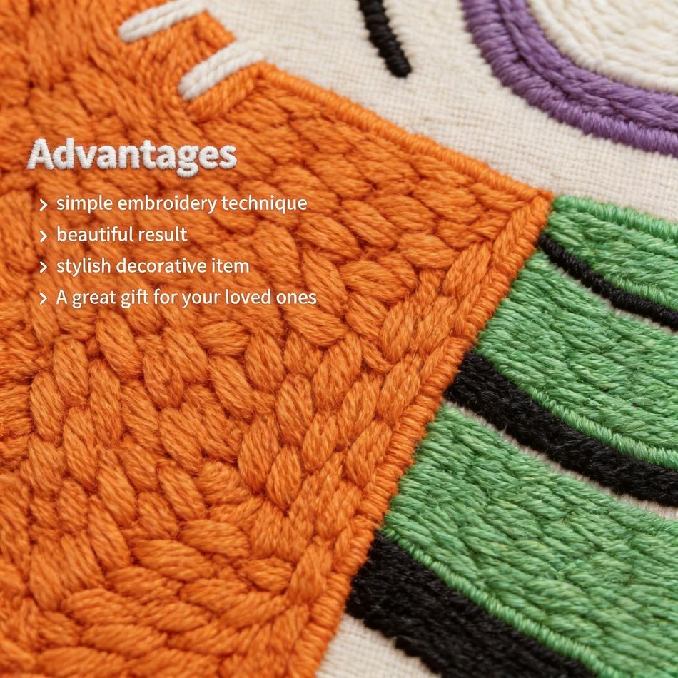 ชุดอุปกรณ์ปักเข็ม RUOPOTY สำหร - Embroidery Ideas For Bags บทวิจารณ์และราคา