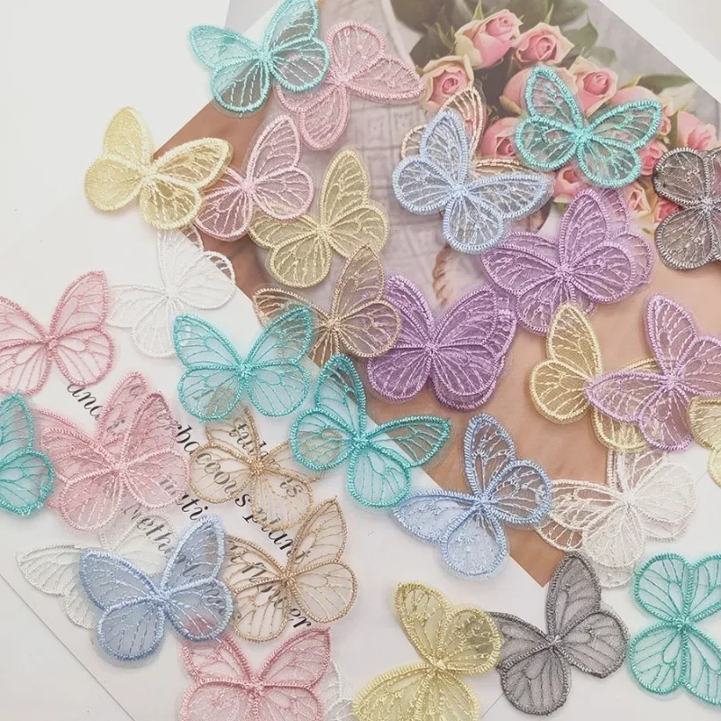 20 ชิ้น/ล็อต 4.5*3.5 ซม.ปักตาข - Embroidery Web บทวิจารณ์และราคา