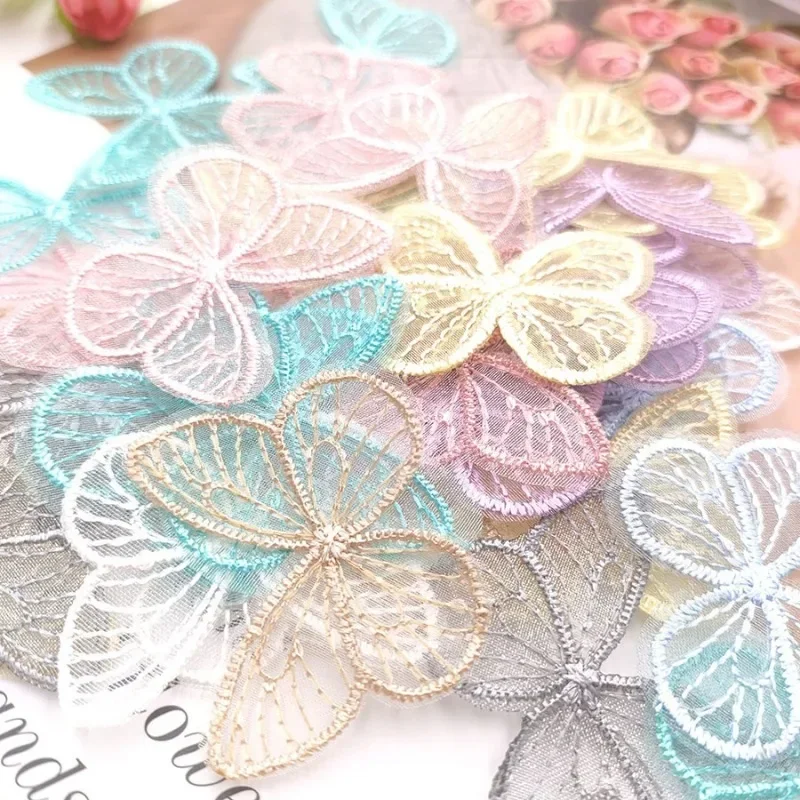 20 ชิ้น/ล็อต 4.5*3.5 ซม.ปักตาข - Embroidery Web บทวิจารณ์และราคา