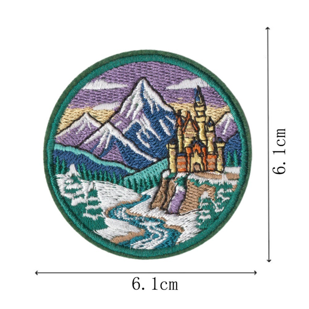 แพทช์ปักลายแลนด์มาร์คเมือง สำห - Embroidery Australia บทวิจารณ์และราคา