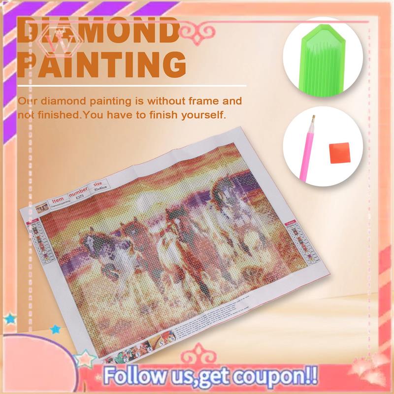 อัพเกรดเต็มเจาะเพชร DIY เพชรภา - Embroidery Running Stitch บทวิจารณ์และราคา