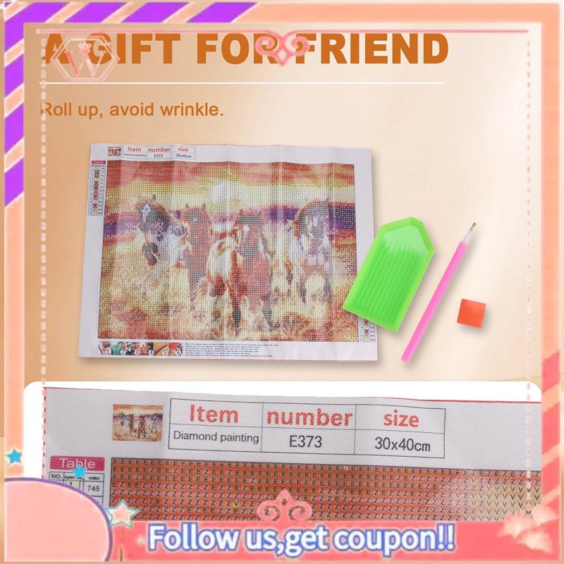 อัพเกรดเต็มเจาะเพชร DIY เพชรภา - Embroidery Running Stitch บทวิจารณ์และราคา