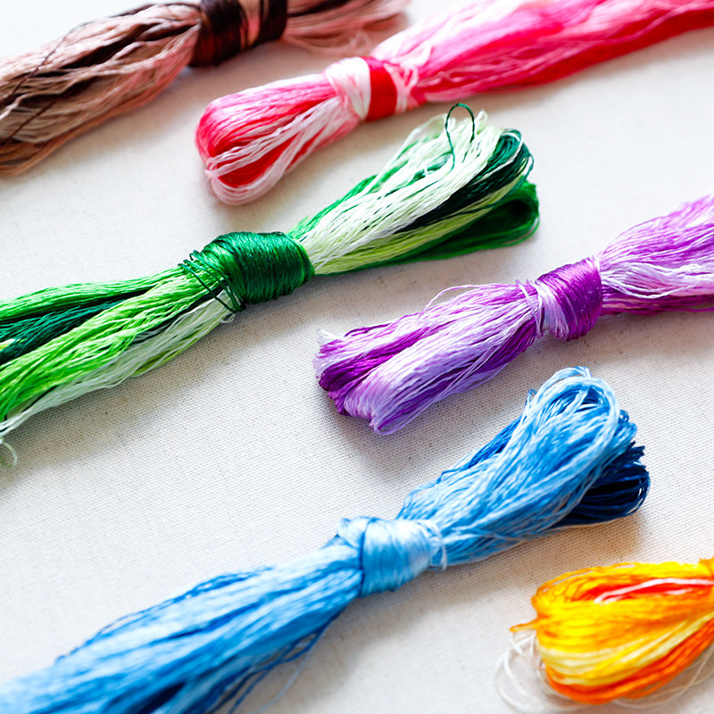 ไหมปักลายซูโจว 20 เมตร 8 สี แต - Embroidery Handicraft บทวิจารณ์และราคา