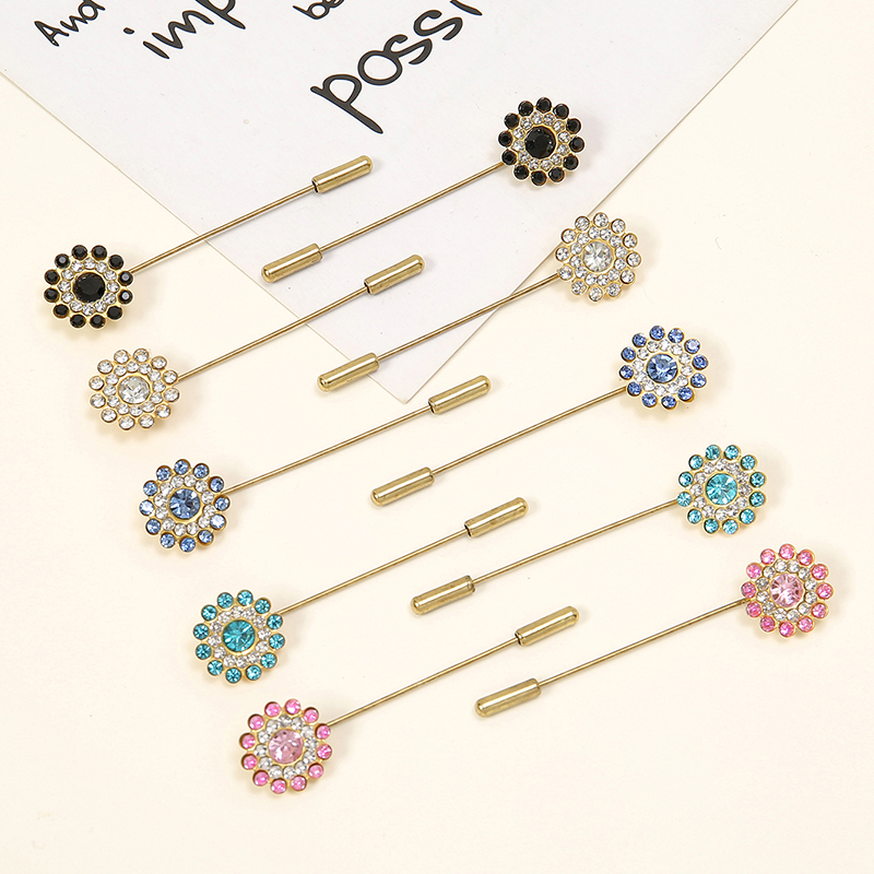 เข็มกลัดการ์ตูนเพชรสองชั้น aks - Embroidery Eyebrow บทวิจารณ์และราคา