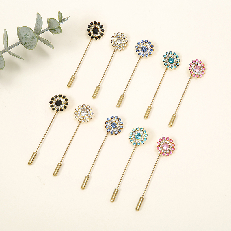 เข็มกลัดการ์ตูนเพชรสองชั้น aks - Embroidery Eyebrow บทวิจารณ์และราคา