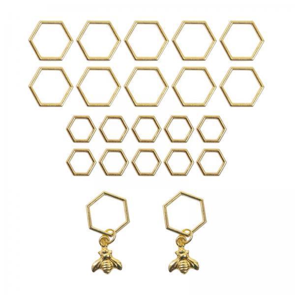 2x ตัวบอกตำแหน่งวงแหวนอเนกประส - Stitch Marker Ring บทวิจารณ์และราคา