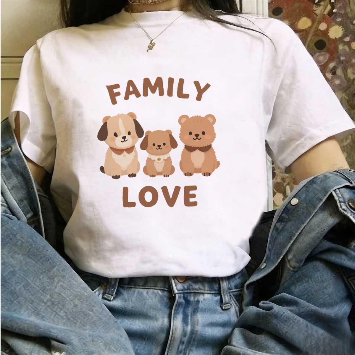 เสื้อยืดผู้หญิง แฟชั่นสไตล์สปอ - Embroidery Running Stitch บทวิจารณ์และราคา