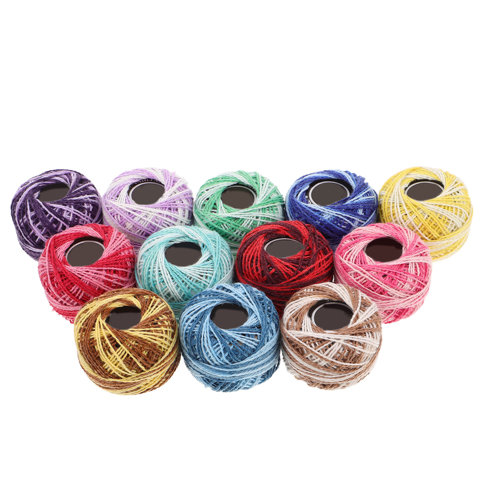 ชุดด้ายปักผ้าฝ้ายหลากสี 12 ชิ้ - Embroidery Diy บทวิจารณ์และราคา