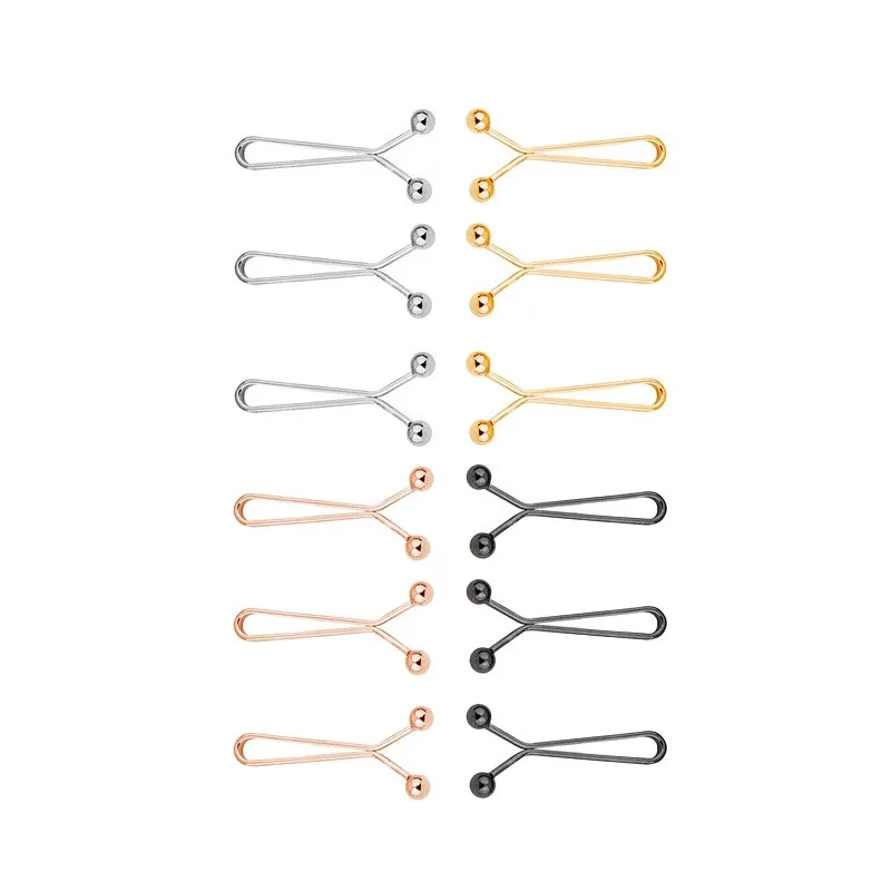 เข็มกลัดผ้าคลุมผมรูปตัวยู 12 ช - Embroidery Eyebrow บทวิจารณ์และราคา