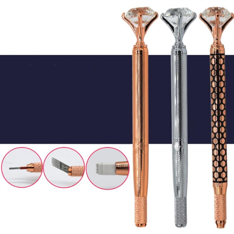1 Pc Eyebrow Manual ปากกาสักเค - Embroidery Eyebrow บทวิจารณ์และราคา