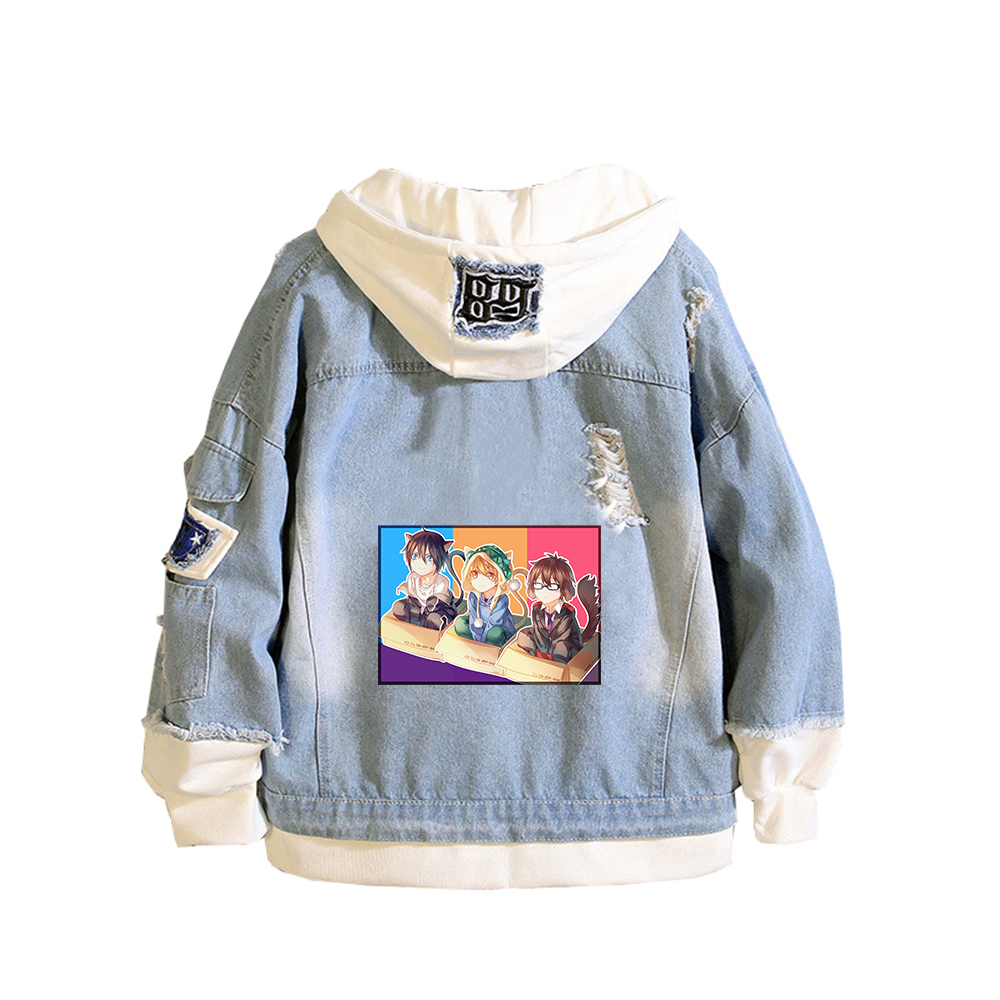 เสื้อแจ็คเก็ตยีนส์พิมพ์ลาย Nor - Embroidery Jacket Jeans บทวิจารณ์และราคา