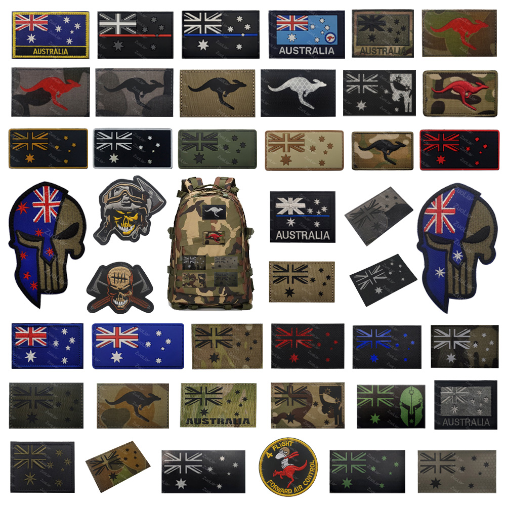 ขายดีธงชาติออสเตรเลียแผ่นติดตะ - Embroidery Australia บทวิจารณ์และราคา