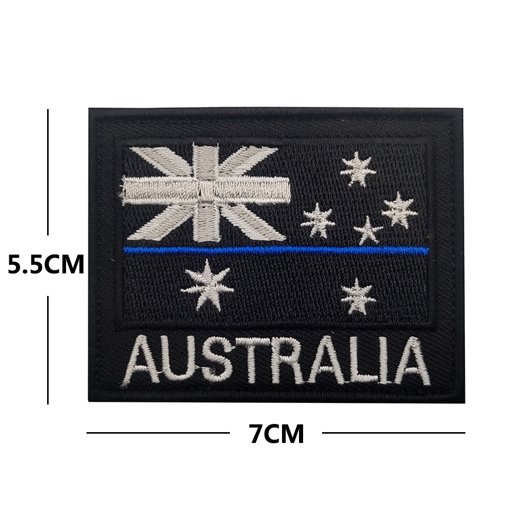 ขายดีธงชาติออสเตรเลียแผ่นติดตะ - Embroidery Australia บทวิจารณ์และราคา