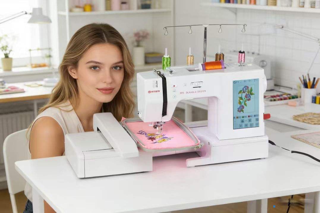 เครื่องปักผ้าอัตโนมัติ MYSEW M - Embroidery Machine บทวิจารณ์และราคา