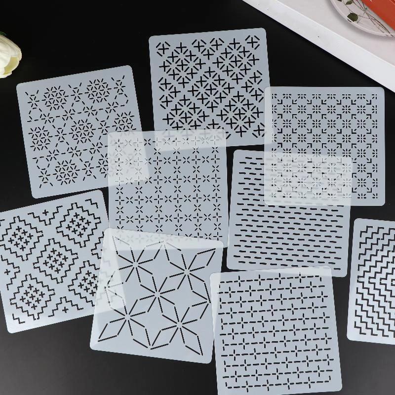 [ชุด] แม่แบบปักลายซาชิโกะ 9/32 - Embroidery Handicraft บทวิจารณ์และราคา