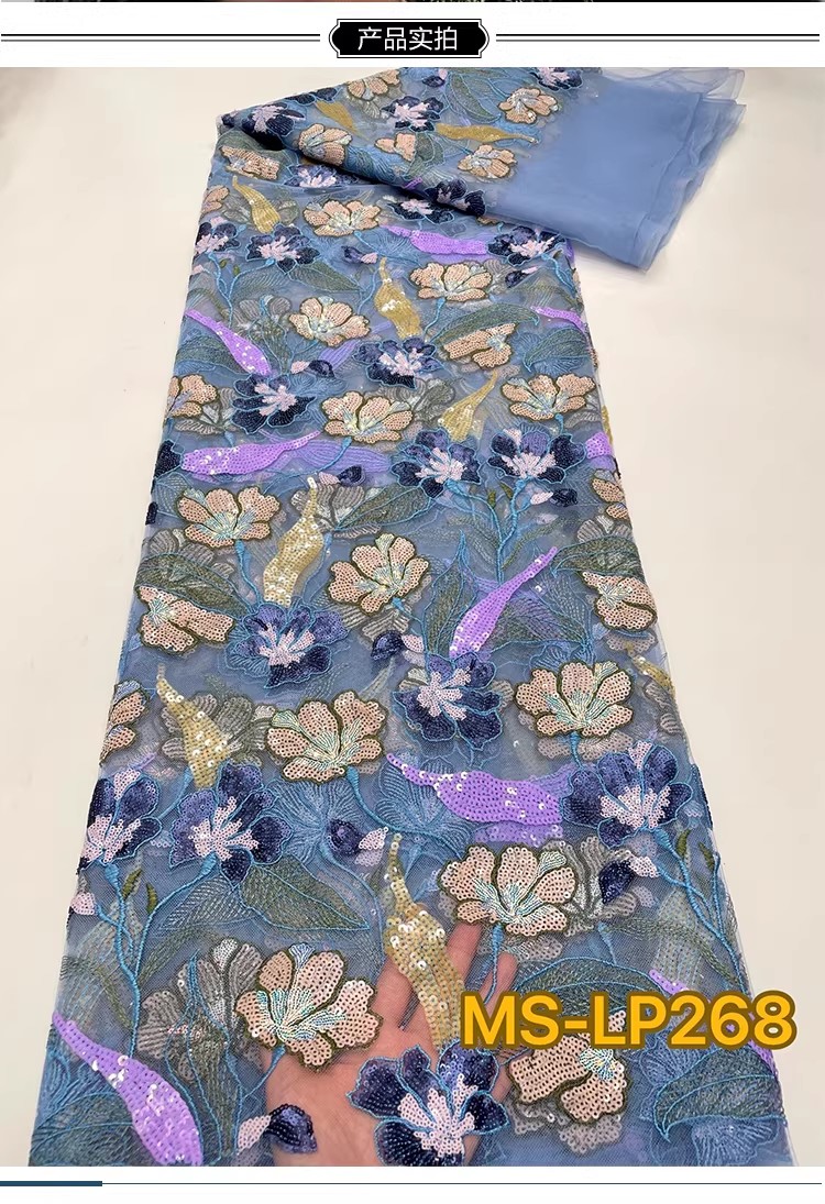 ผ้าตาข่ายเนื้อนุ่มแบบใหม่ 1 หล - Embroidery Web บทวิจารณ์และราคา