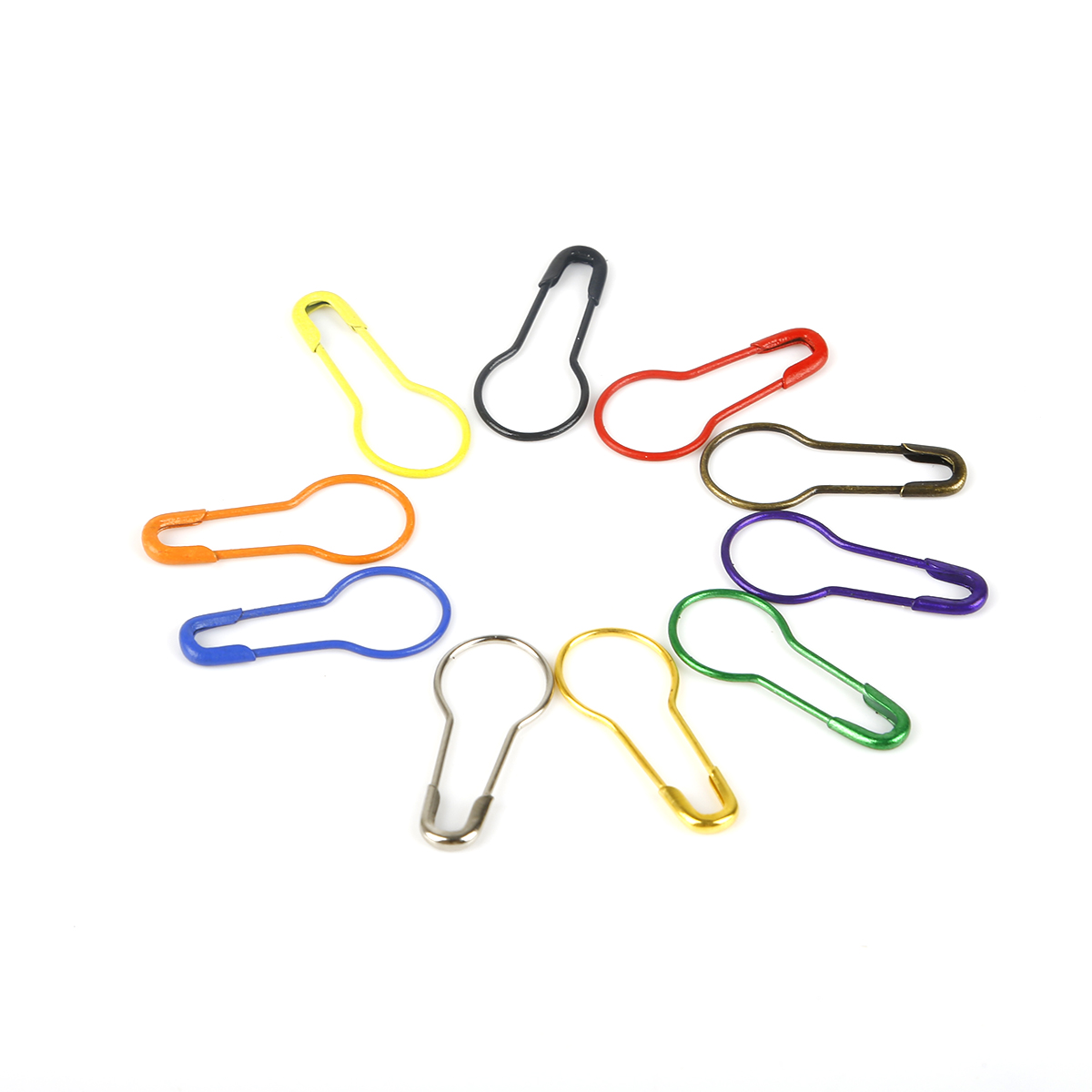 100 ชิ้น/ล็อต ตัวล็อคไหมพรมหลา - Stitch Marker Ring บทวิจารณ์และราคา