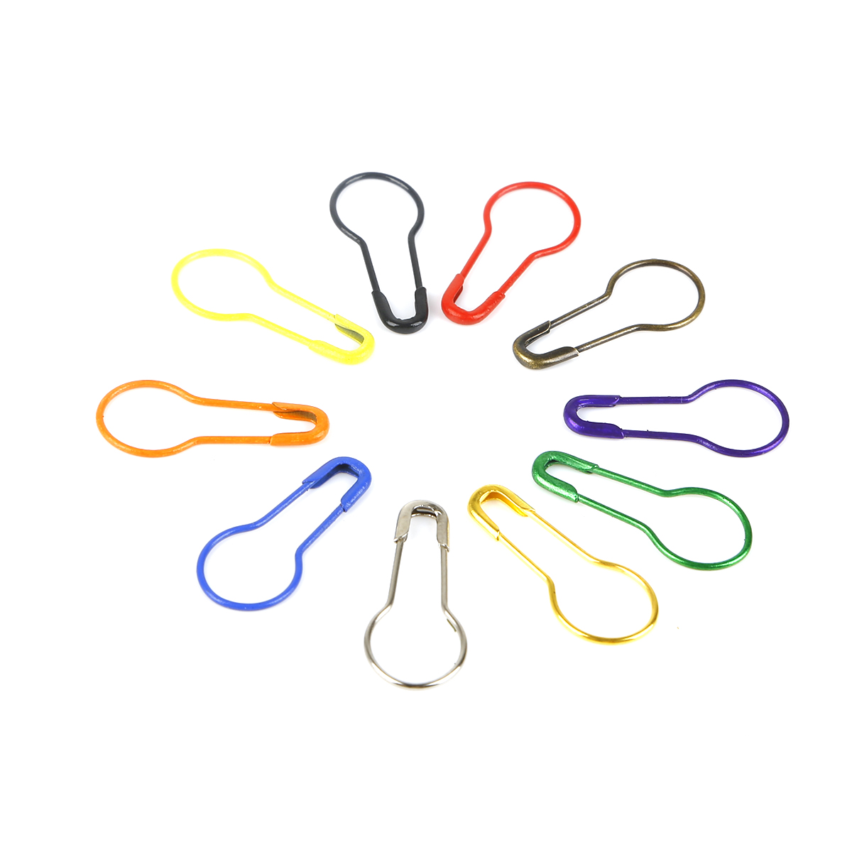 100 ชิ้น/ล็อต ตัวล็อคไหมพรมหลา - Stitch Marker Ring บทวิจารณ์และราคา