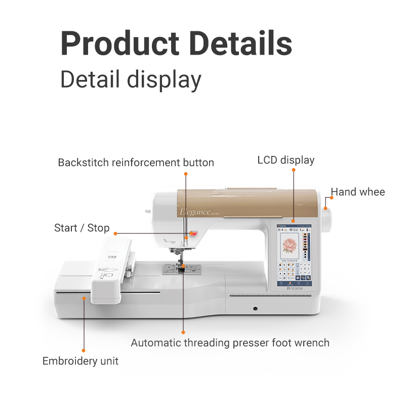 เครื่องปักผ้าคอมพิวเตอร์สำหรับ - Embroidery Machine บทวิจารณ์และราคา