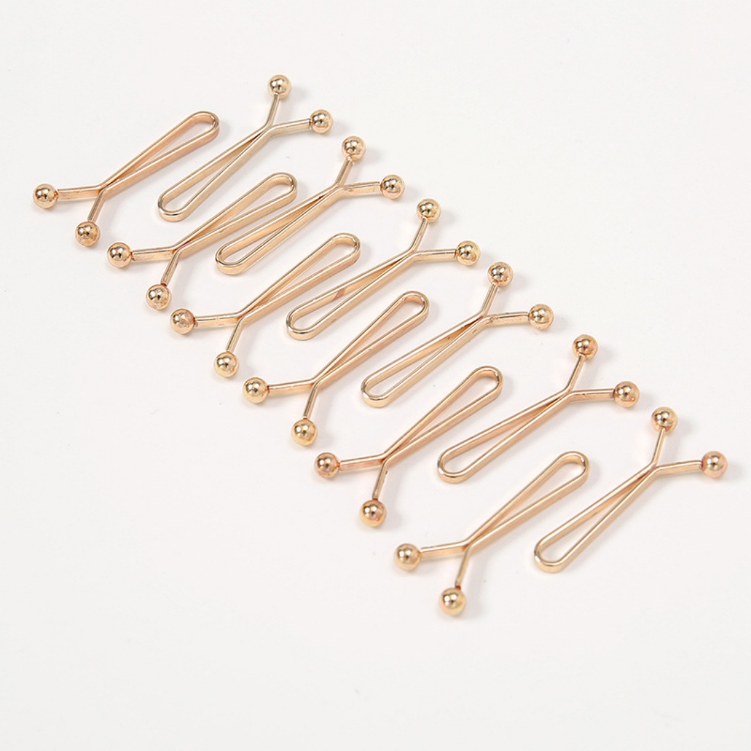 เข็มกลัดผ้าคลุมผมแบบขายส่ง 12  - Embroidery Eyebrow บทวิจารณ์และราคา